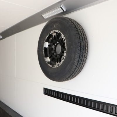 Formula Trailers | Trailers | Commercial Trailers | interior-spare-tire