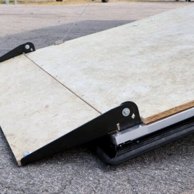 Formula Trailers | Trailers | Commercial Trailers | snowmobile-trailer-ramp-flap