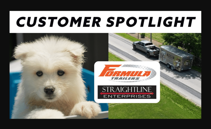 Formula Trailer | Customer Spotlight | Straightline Enterprises Custom Cargo Trailer