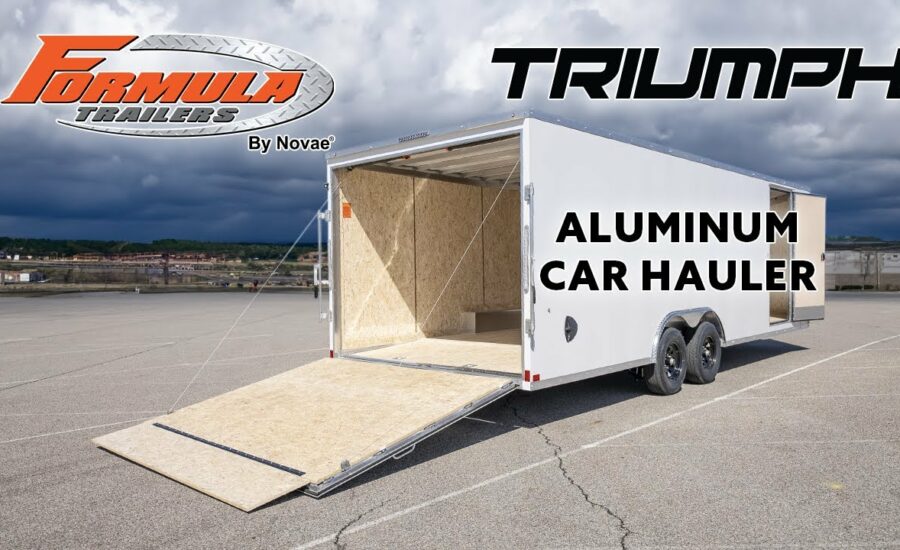 Formula Trailers | Feature Callout | Triumph Aluminum Car Hauler