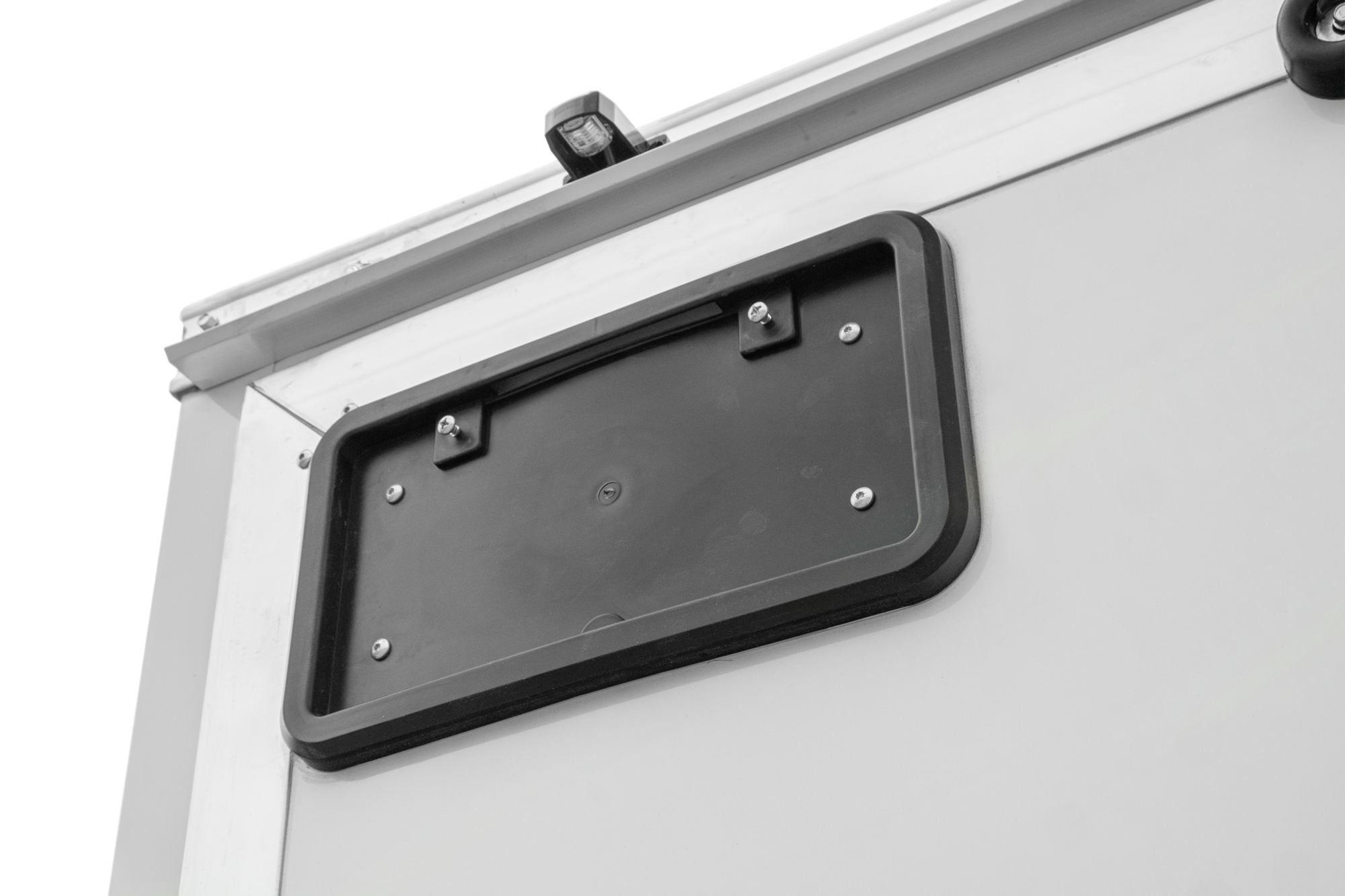 Formula Conquest V Nose Car Hauler Trailer Plate Holder