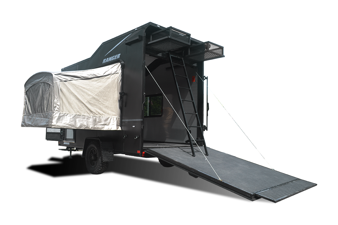 Formula Ranger UTV Motorcycle Trailer Open