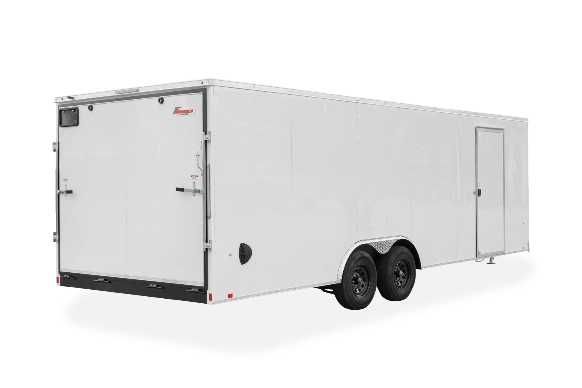 Formula Traverse Car Hauler Trailer Rear Closed