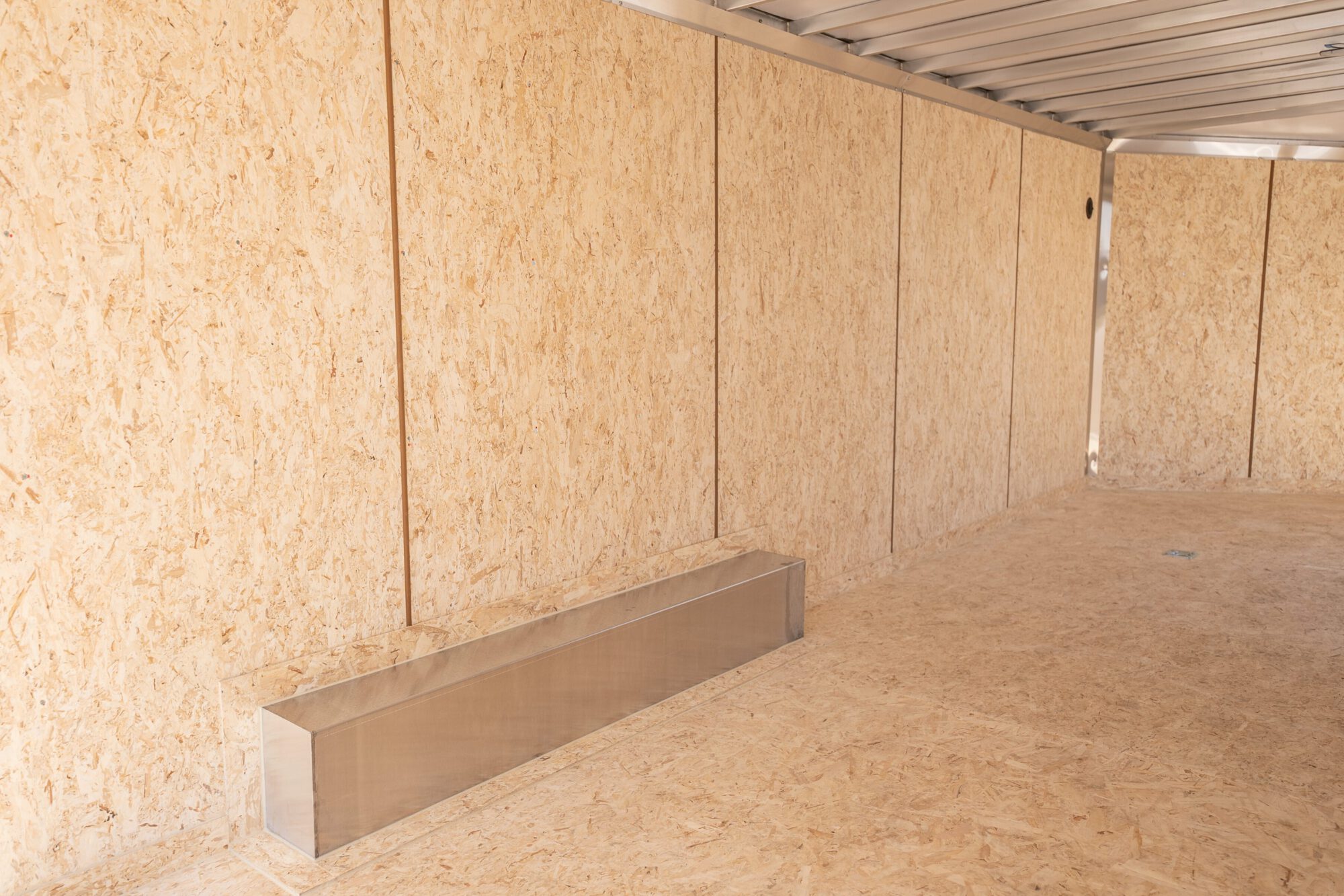 Formula Triumph Aluminum Car Hauler Trailer Interior Wall