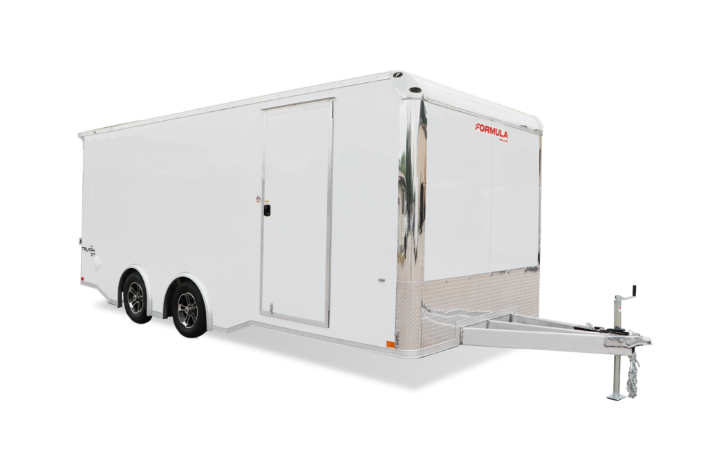 Formula Triumph Race Enclosed Car Trailer Front