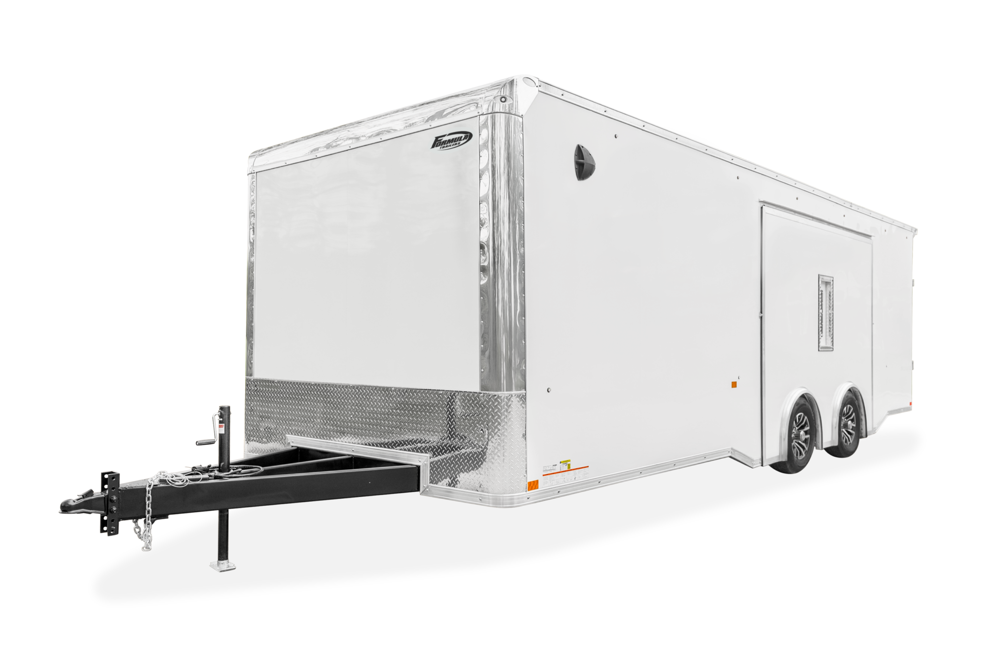 Formula Triumph Race Enclosed Car Trailer Front