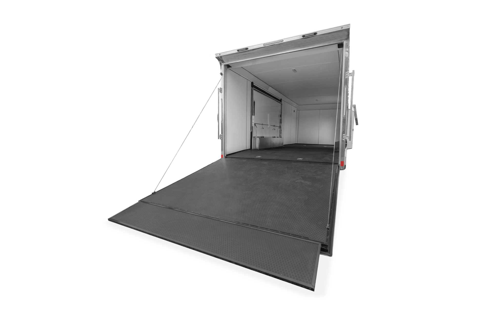 Formula Triumph Race Enclosed Car Trailer Rear Open