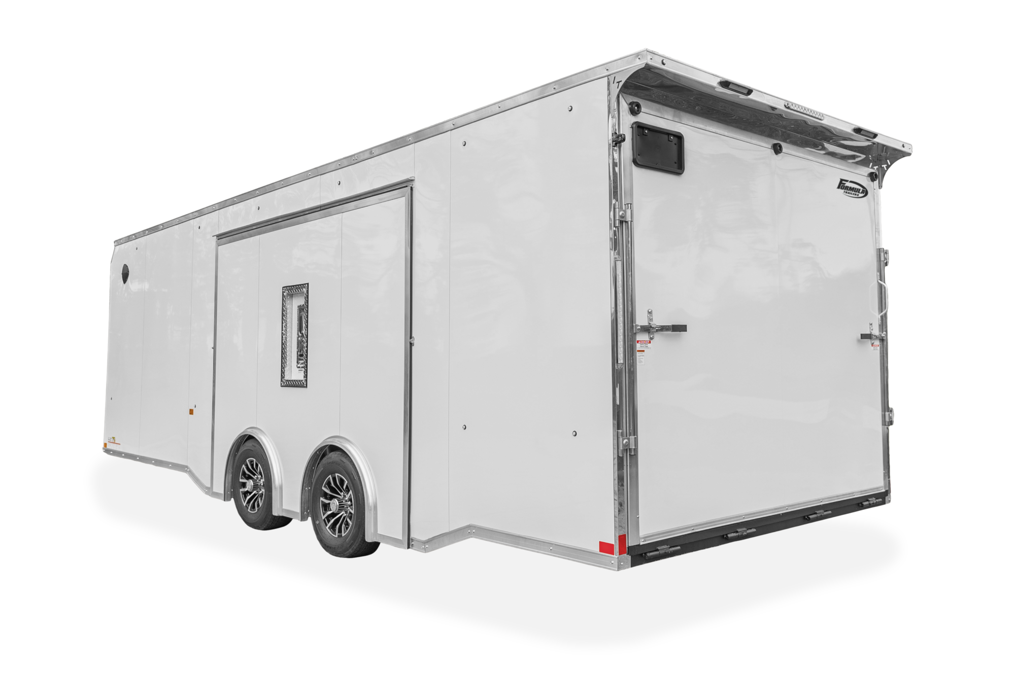 Formula Triumph Race Enclosed Car Trailer Rear