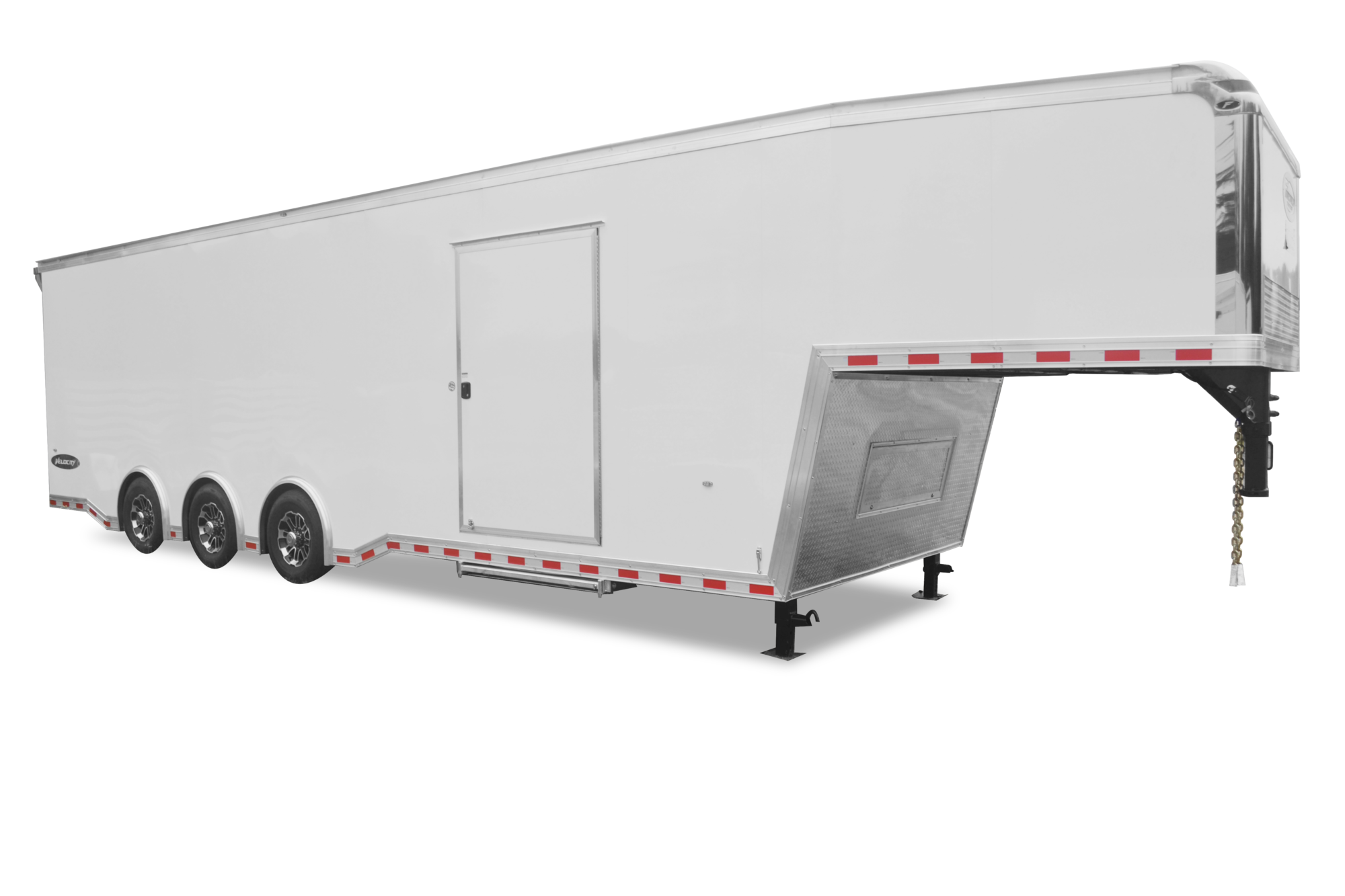 Formula Velocity Race Enclosed Car Trailer Front 2